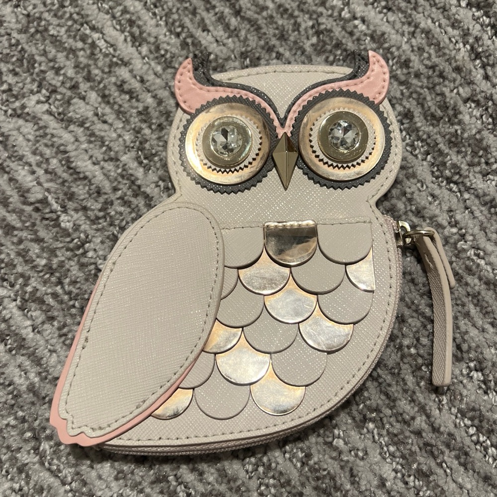 Kate Spade Blaze a Trail Owl Coin Purse